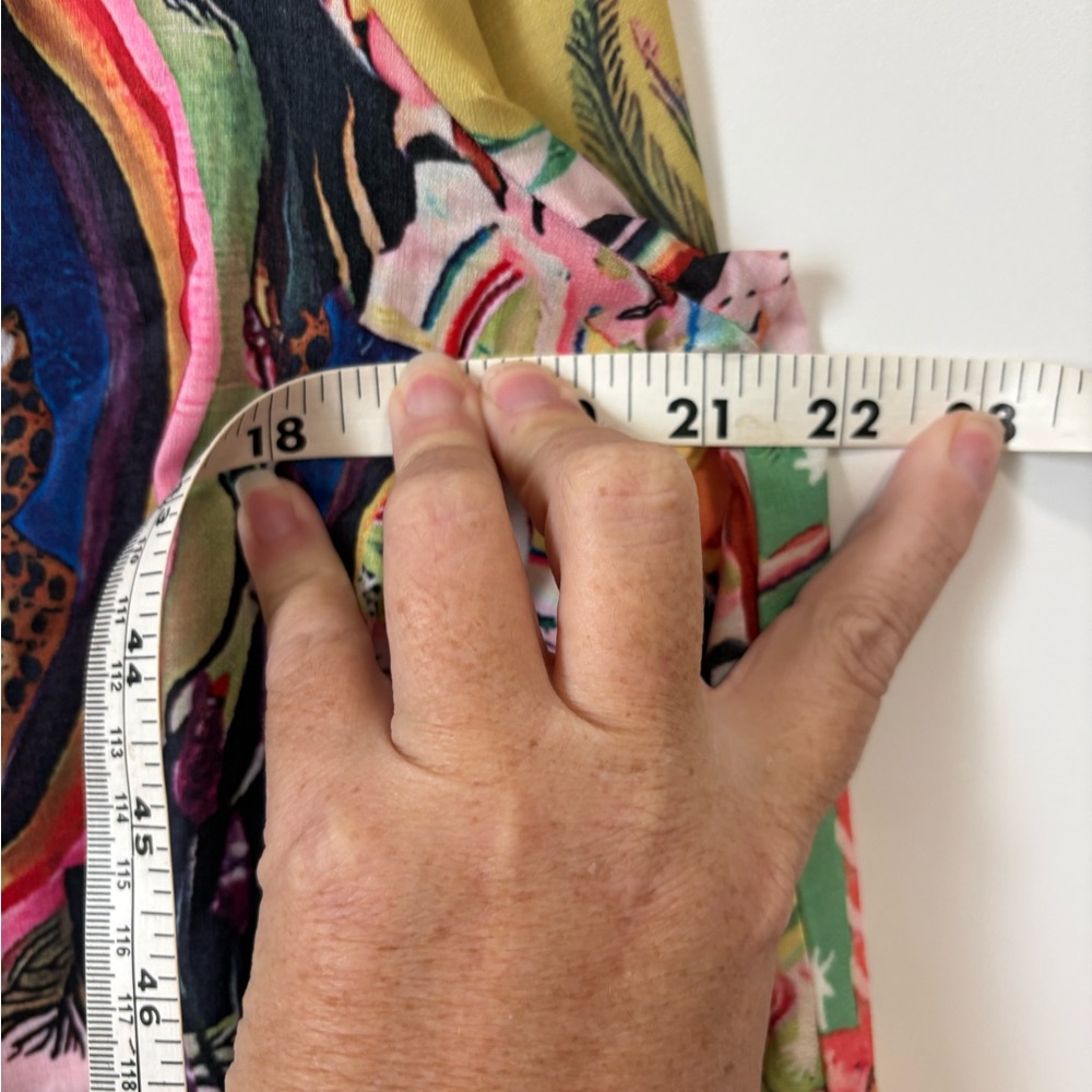 New Colorful Button-Down Dress - Picture 5 of 6